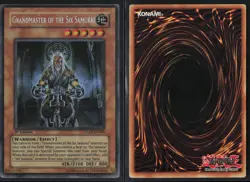 Grandmaster of the Six Samurai STON-EN000 Secret Rare 1st Edition Yu-Gi-Oh - Image 3