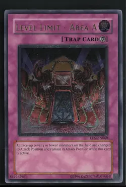 Level Limit - Area A (UTR) EEN-EN060 Ultimate Rare Yu-Gi-Oh - Image 1