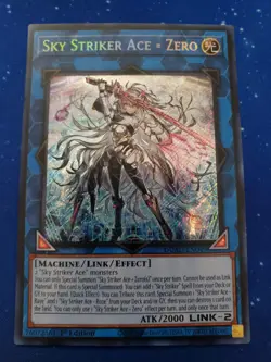 Yugioh - Sky Striker Ace = Zero Secret Rare 1St Edition DUAD-EN049 - Image 1
