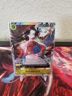 One Piece TCG Boa Hancock OP14-112 Super Rare Foil The Azure Sea’s Seven SR - Image 1