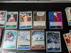 OP One Piece Card Game 42 Card Lot + Sleeves! Varying Rarities Secret Rare, Holo - Image 3