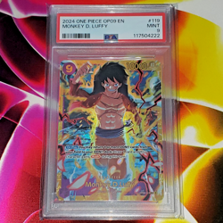 2024 ONE PIECE OP09-EMPERORS IN THE NEW WORLD #119 MONKEY D. LUFFY PSA 9 - Image 2