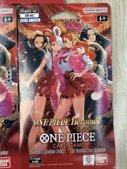 Lot Of 5 One Piece Heroines Edition Sleeved Pack (EB-03) - Image 3