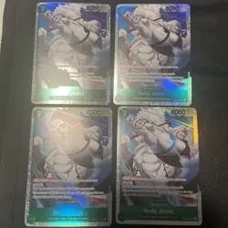 One Piece Hody Jones OP06-035 SR Playset x4 Wings of the captain English Nm - Image 1