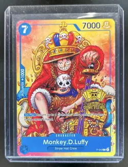 2024 One Piece 2nd Anniversary Tournament Participant Monkey D Luffy Promo P-043 - Image 1