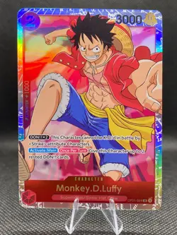 Monkey.D.Luffy SR OP01-024 Romance Dawn One Piece TCG - Image 1