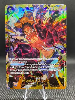 Monkey.D.Luffy - OP10-118 Sec Rare - Royal Blood - One Piece English - Image 1
