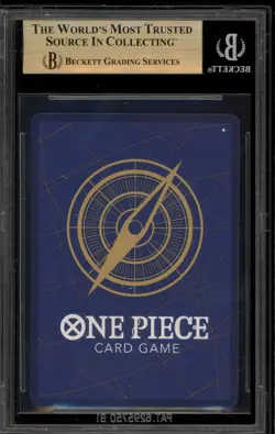 One Piece CCG Monkey.D.Luffy Shonen Jump 25th Ann. JPN Promo P-033 BGS 9.5 - Image 2