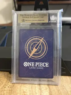 2025 ONE PIECE OP11 018 FIST OF DIVINE SPEED HONESTY IMPACT ALT ART BGS 10 - Image 2