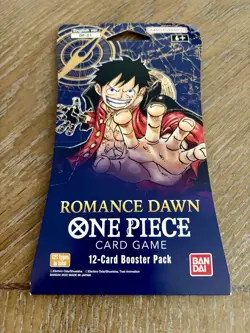 One-Piece Romance Dawn Sleeved Booster Pack +Acrylic Case, Pre-Errata, 1st Wave - Image 2