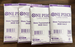 4 KIT LOT of SEALED 2025 One Piece Store Tournament Kits Vol. 2 ENGLISH (6B) - Image 1