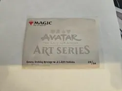Katara, Seeking Revenge Gold Stamped Art Series Card MTG Avatar: TLA Nm/M - Image 2