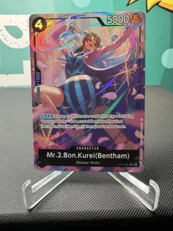 One Piece Card Game - Mr.2.Bon.Kurei(Bentham) - OP14-091 - Alt Art - English - Image 1
