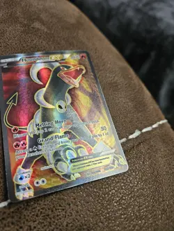 Houndoom EX 153/162 XY Breakthrough 2015 Pokemon Card TCG Ultra Rare Near Mint - Image 3