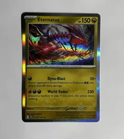 ETERNATUS 2024 Pokemon Surging Sparks TCG Card #141/191 HOLO RARE - Image 1