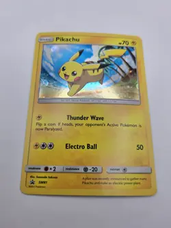 Pokemon TCG Pikachu SM81 Promo Holo Basic 2017 Pokemon Promos Card - Image 1
