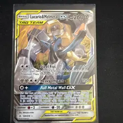Pokemon Lucario and Melmetal GX SM Unbroken Bonds Card 120/214 - Image 2