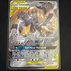Pokemon Lucario and Melmetal GX SM Unbroken Bonds Card 120/214 - Image 3