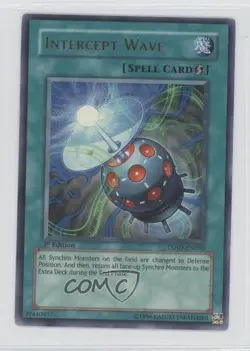 Intercept Wave 1st Ed. YuGiOh The Shining Darkness #TSHD-EN050 2010 - Image 1