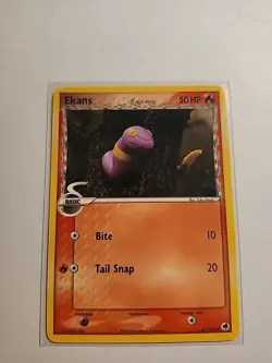 Ekans 47/101 2006 EX Dragon Frontiers Common Near Mint Pokemon Trading Card NM - Image 1