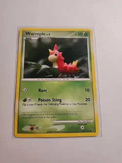 Wurmple 103/127 Common 2009 Platinum Pokemon Trading Card - Image 1