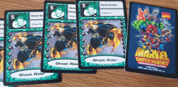 1998 GHOST RIDER MARVEL SUPER HEROES ADVENTURE GAME CARD SAGA TSR RULES - Image 1