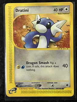Pokemon Card - Dratini Expedition 107/165 Non Holo LP - Image 1