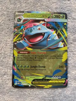 Pokemon Card - Mega Venusaur EX (3/132 - Mega Evolution) - Image 1