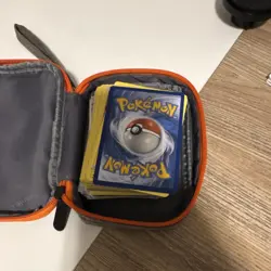 Pokemon TCG Mixed Card Lot + Carrying Case SEE DESCRIPTION - Image 1
