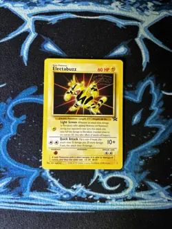 Pokemon Electabuzz #2 Warner Bros Movie Black Star Promo TCG Card - Image 1