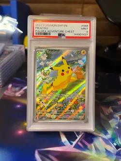 Pikachu - 088 - SV: Scarlet & Violet Promo Cards (SVP) - Graded - PSA 9 - Image 1