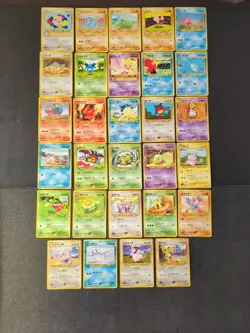Japanese Neo Pokemon Card Lot Neo Genesis Discovery Revelation x29 Pokemon - Image 1