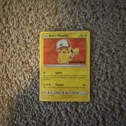Pokemon Ash's Pikachu Movie Promo Card Lot - 5 Cards, I Choose You! Set, 2017 - Image 3