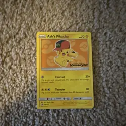 Pokemon Ash's Pikachu Movie Promo Card Lot - 5 Cards, I Choose You! Set, 2017 - Image 5