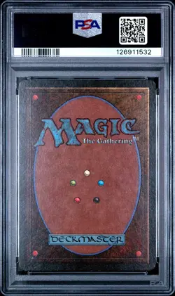 MTG - Shivan Dragon - Revised Edition Magic - Graded PSA 6 - Image 2