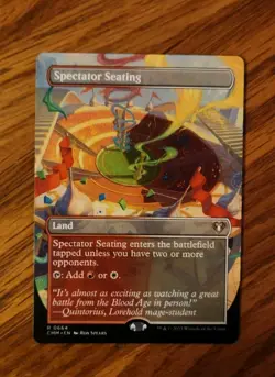 MTG English Spectator Seating (Borderless) Commander Masters M/NM - Image 1