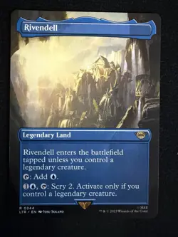 Magic MTG Rivendell (Borderless) Foil Universes Beyond: the LOTR - Image 1