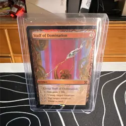 Wizards Staff of Domination Kaladesh Inventions Foil Mythic Artifact - Image 1