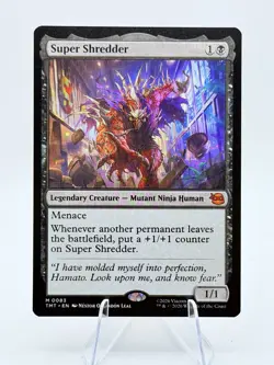 Super Shredder – TMNT Universes Beyond MTG Rare | Non-Foil | Near Mint - Image 1