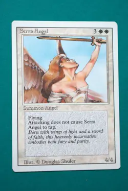 Serra Angel - MTG - Revised - Lightly Played - Magic the Gathering(1) - Image 1