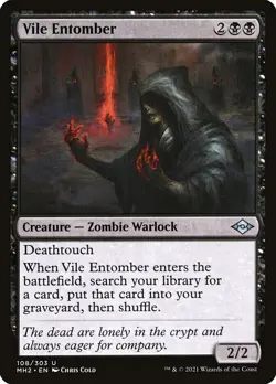 VILE ENTOMBER X 4 N/M MODERN HORIZONS 2 MAGIC THE GATHERING - Image 1