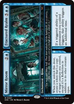 Mirror Room / Fractured Realm - DSK 0067 - NM - MTG Magic - Image 1