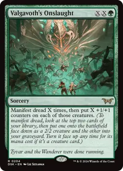 Valgavoth's Onslaught - DSK 0204 - NM - MTG Magic - Image 1