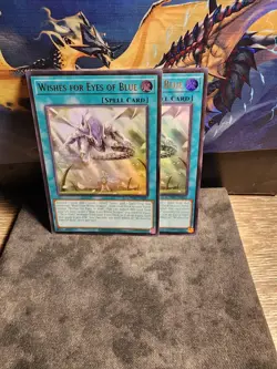 × 2- Wishes for Eyes of Blue - SDWD -EN042 - ULTRA Rare - Yugioh - Image 1