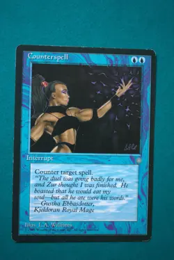 Counterspell - MTG - Ice Age - MP to HP (SEE PICS) - Magic the Gathering(1) - Image 1