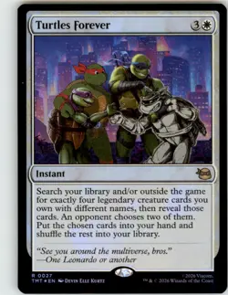 MTG Turtles Forever R TMT 27 NM Foil - Image 1