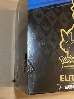 Pokemon Crown Zenith Elite Trainer Box W Display Factory Sealed Damage See Photo - Image 2