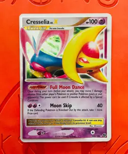 Pokemon Card Cresselia LV.X Great Encounters 103/106 Holo Ultra Rare - Image 1