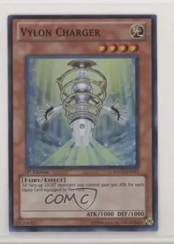 SR - Vylon Charger 1st Ed. YuGiOh Hidden Arsenal 5: Steelswarm Invasion - Image 1