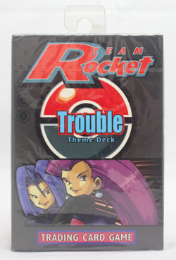 Pokemon TCG 1999 - Team Rocket Trouble Theme Deck | Sealed - Image 1